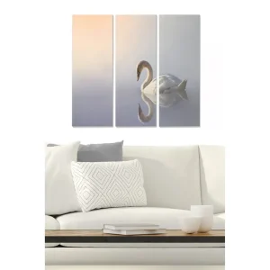 Rabatt Tavla Animal 3-pack Flerfärgad 20x50 cm - Inredning