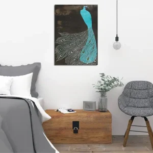 Rabatter Dekorativ Canvastavla 30x40 cm Flerfärgad - Inredning