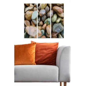 Begränsat antal Canvastavla Nautical 3-pack Flerfärgad 20x50 cm - Inredning