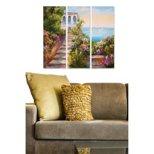 Tavla Scenic 3-pack Flerfärgad 20x50 cm - Inredning Billig