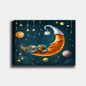 Dekorativ Canvastavla 50x70 cm Flerfärgad - Inredning Nedsatt pris