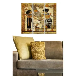 Canvastavla Oriental 3-pack Flerfärgad 20x50 cm - Inredning Trygg betalning