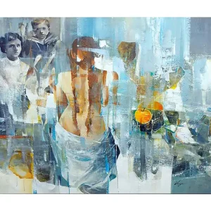 Köp nu Dekorativ Canvastavla 50x70 cm Flerfärgad - Inredning