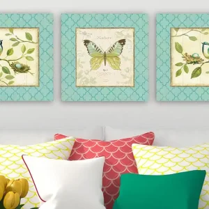 Säker betalning Canvastavla VP Italy 3-pack Flerfärgad 30x30 cm - Inredning