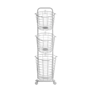 Ayapal Metallställ 37 cm 3 Korgar - Förvaring Bästa pris