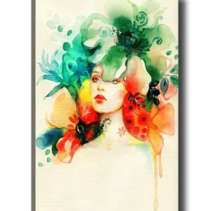 Köp nu Dekorativ Canvastavla 50x70 cm Flerfärgad - Inredning