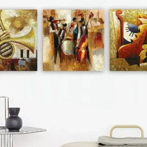 Canvastavla VP Italy 3-pack Flerfärgad 30x30 cm - Inredning Snabb frakt