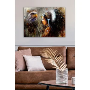 Dekorativ Canvastavla 50x70 cm Flerfärgad - Inredning Köp nu