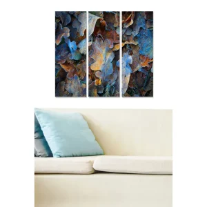 Tavla Floral 3-pack Flerfärgad 20x50 cm - Inredning Köp online