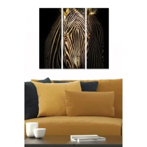 Tavla Animal 3-pack Flerfärgad 20x50 cm - Inredning Trygg betalning