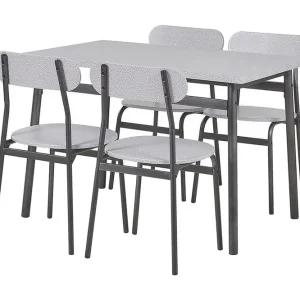Bästa pris Velden Matgrupp 110 cm Inkl 4 Stolar - Möbler