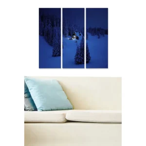 Billigare Tavla Scenic 3-pack Flerfärgad 20x50 cm - Inredning