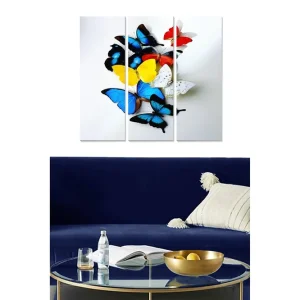 Canvastavla Animal 3-pack Flerfärgad 20x50 cm - Inredning Bästa pris