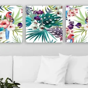 Populärt val Canvastavla VP Italy 3-pack Flerfärgad 30x30 cm - Inredning