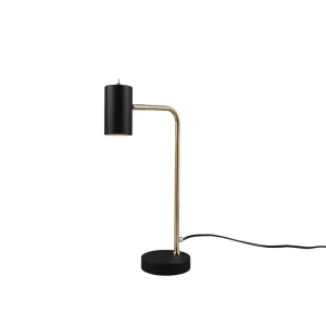 Trygg betalning Marley Bordslampa GU10 mattmässing/ mattsvart - Belysning
