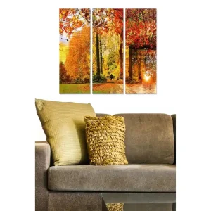 Tavla Scenic 3-pack Flerfärgad 20x50 cm - Inredning Kampanjpris