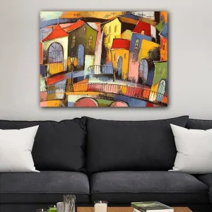 Kampanj Decorative Canvas Painting 70x100 - Inredning