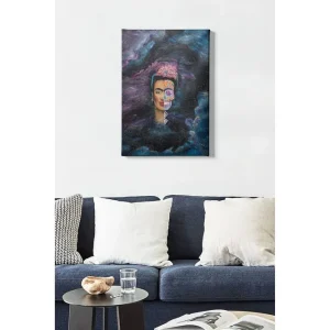 Outlet Dekorativ Canvastavla 50x70 cm Flerfärgad - Inredning