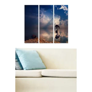 Tavla Scenic 3-pack Flerfärgad 20x50 cm - Inredning Sänkt pris