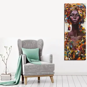Dekorativ Canvastavla 30x80 cm Flerfärgad - Inredning Handla nu