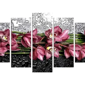 Begränsat antal Decorative MDF Painting (5 Pieces) 20x60 - Inredning