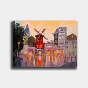 Dekorativ Canvastavla 50x70 cm Flerfärgad - Inredning Erbjudande