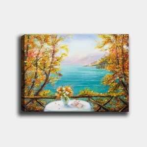 Bästa pris Dekorativ Canvastavla 50x70 cm Flerfärgad - Inredning