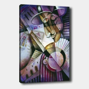Nedsatt pris Dekorativ Canvastavla 50x70 cm Flerfärgad - Inredning