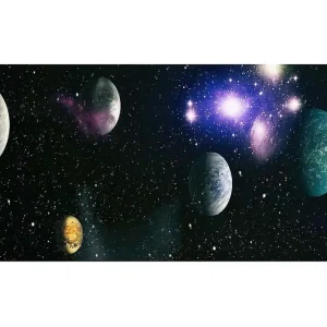 Begränsat antal Canvastavla YTY Outer Space Flerfärgad - Inredning & dekor