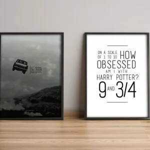Köp online Tavla Sayings med Ram 2-pack Flerfärgad 36x51 cm - Inredning