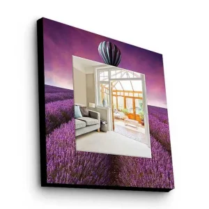 Dekorspegel 50x50 cm Flerfärgad - Inredning Köp nu
