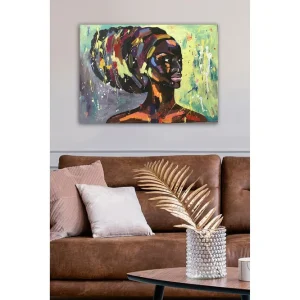 risnedsättning Dekorativ Canvastavla 50x70 cm Flerfärgad - Inredning