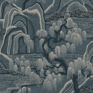Begränsad tid Tapet Eastern Simplicity 3133 Indigo Garden
