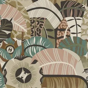 Utförsäljning Tapet Swedish Designers 2067 Hypnotic Safari