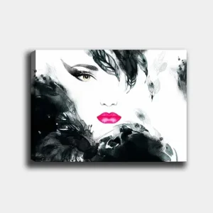 Begränsad tid Dekorativ Canvastavla 50x70 cm Flerfärgad - Inredning