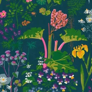 Tapet Scandinavian Designers II 1791 Rabarber Kundfavorit