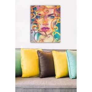 Kampanj Dekorativ Canvastavla 50x70 cm Flerfärgad - Inredning