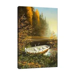 risnedsättning Dekorativ Canvastavla 50x70 cm Flerfärgad - Inredning