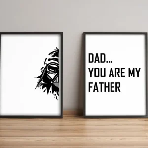 Tavla Sayings med Ram 2-pack Flerfärgad 36x51 cm - Inredning Sänkt pris