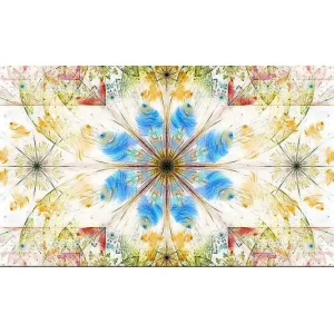 Utförsäljning Canvastavla YTY Abstract & Fractals Flerfärgad - Inredning & dekor