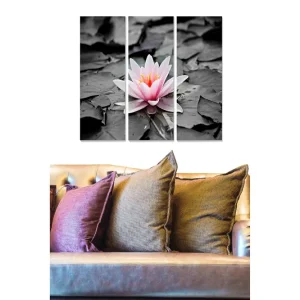 Canvastavla Floral 3-pack Flerfärgad 20x50 cm - Inredning Beställ idag