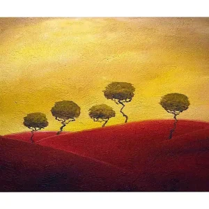 Dekorativ Canvastavla 50x70 cm Flerfärgad - Inredning Endast idag