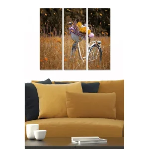 Reapris Tavla Animal 3-pack Flerfärgad 20x50 cm - Inredning
