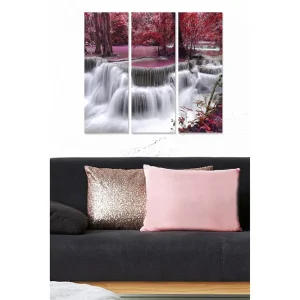 Sänkt pris Canvastavla Scenic 3-pack Flerfärgad 20x50 cm - Inredning
