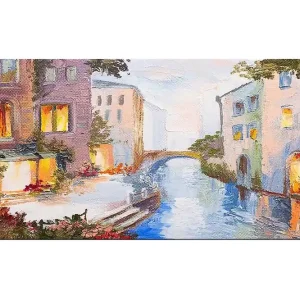 Beställ idag Canvastavla YTY Buildings & Cityscapes Flerfärgad - Inredning & dekor