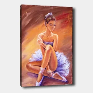 Dekorativ Canvastavla 50x70 cm Flerfärgad - Inredning I lager