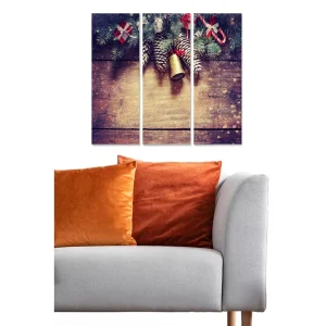 Canvastavla Christmas 3-pack Flerfärgad 20x50 cm - Inredning Reapris