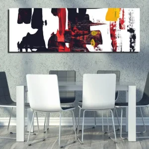 Dekorativ Canvastavla 30x80 cm Flerfärgad - Inredning Rabatt