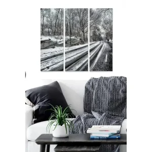 Nedsatt pris Canvastavla Scenic 3-pack Flerfärgad 20x50 cm - Inredning