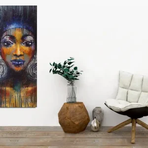 Snabb frakt Dekorativ Canvastavla 30x80 cm Flerfärgad - Inredning